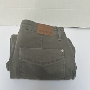 Judy Blue Control Top Hi-Rise Crop Wide Leg Jeans‎ Green Size 15/32 Style #88734